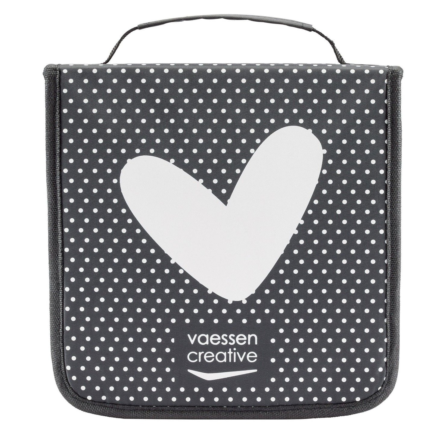 Vaessen creative • carpeta de almacenamiento para troqueles de corte, carpetas de estampado y sellos transparentes