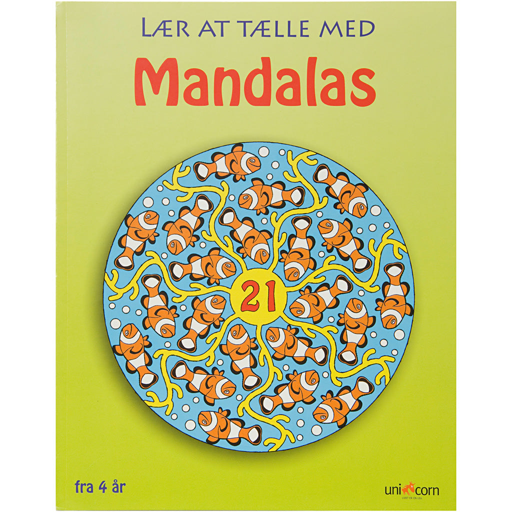 Mandalas, aprendiendo a contar, 1 pieza