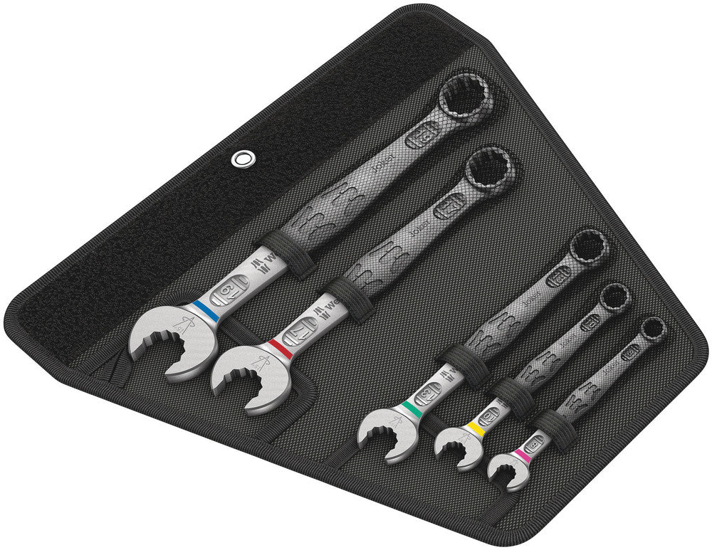 Wera 6003 Joker 5 Set 1 set di tasti di punizione ad anello, 5 a meno