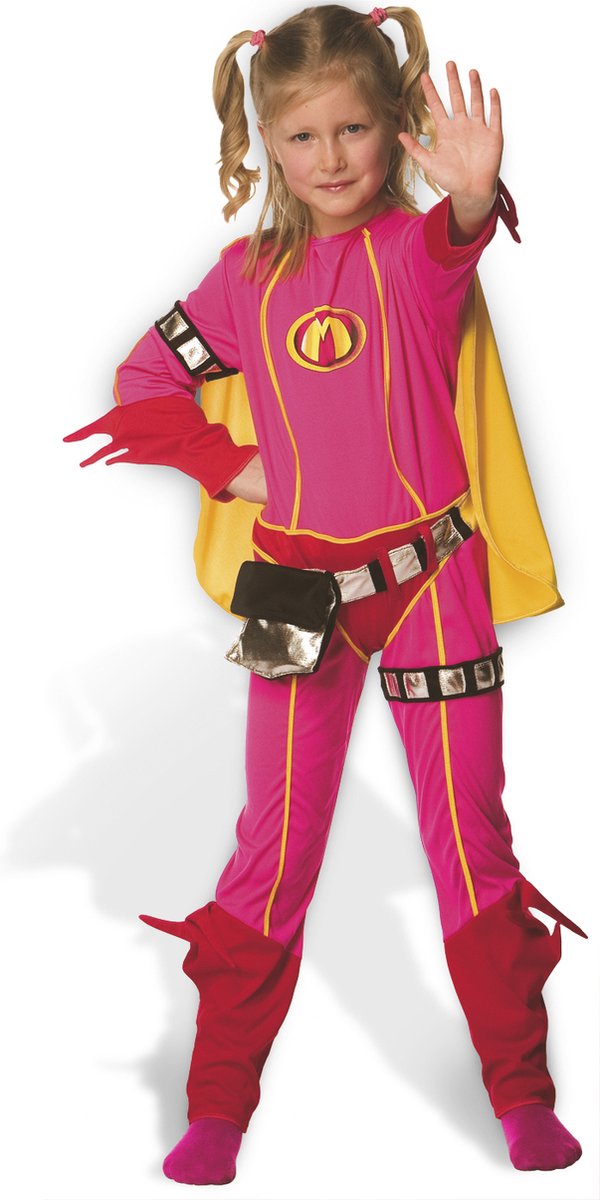 Studio 100 Mega Mindy Dress Up Abito con Capo, 6-8 anni