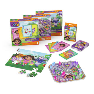 Gioco popup del pacchetto puzzle di Dora Games, gioco di carte, puzzle