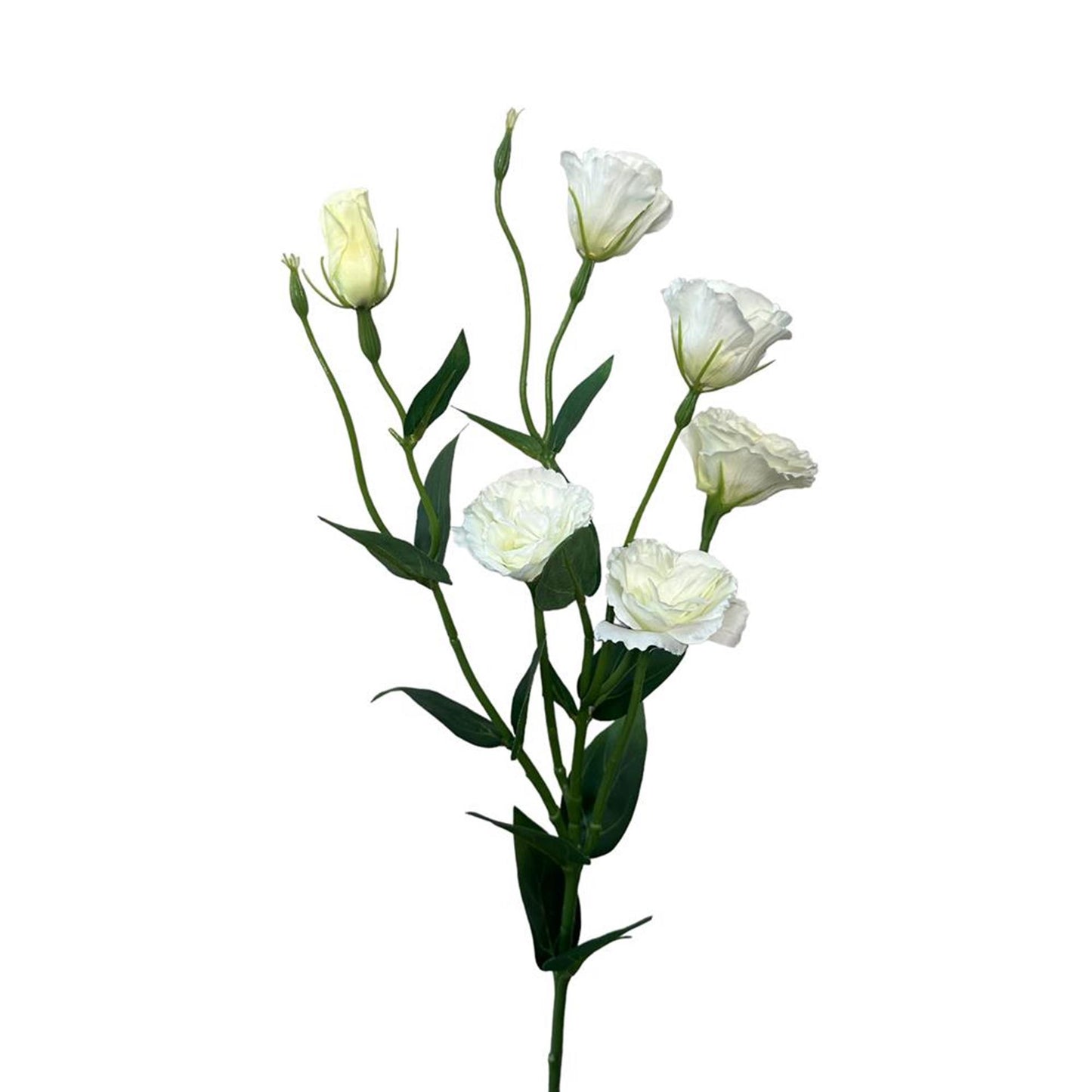 Collezione Roberts fiore artificiale lisianthus spray 80 cm bianco