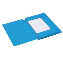 Map djois secolor a6010-256 255g m2 golio blauw 3 kleppen