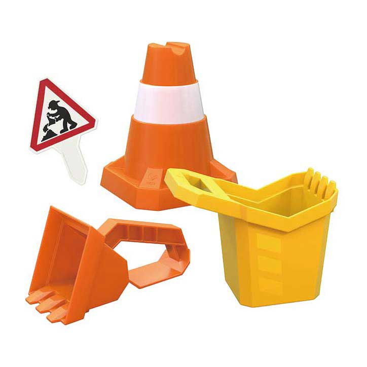 Set da costruzione con pala e secchio per sabbia Hape