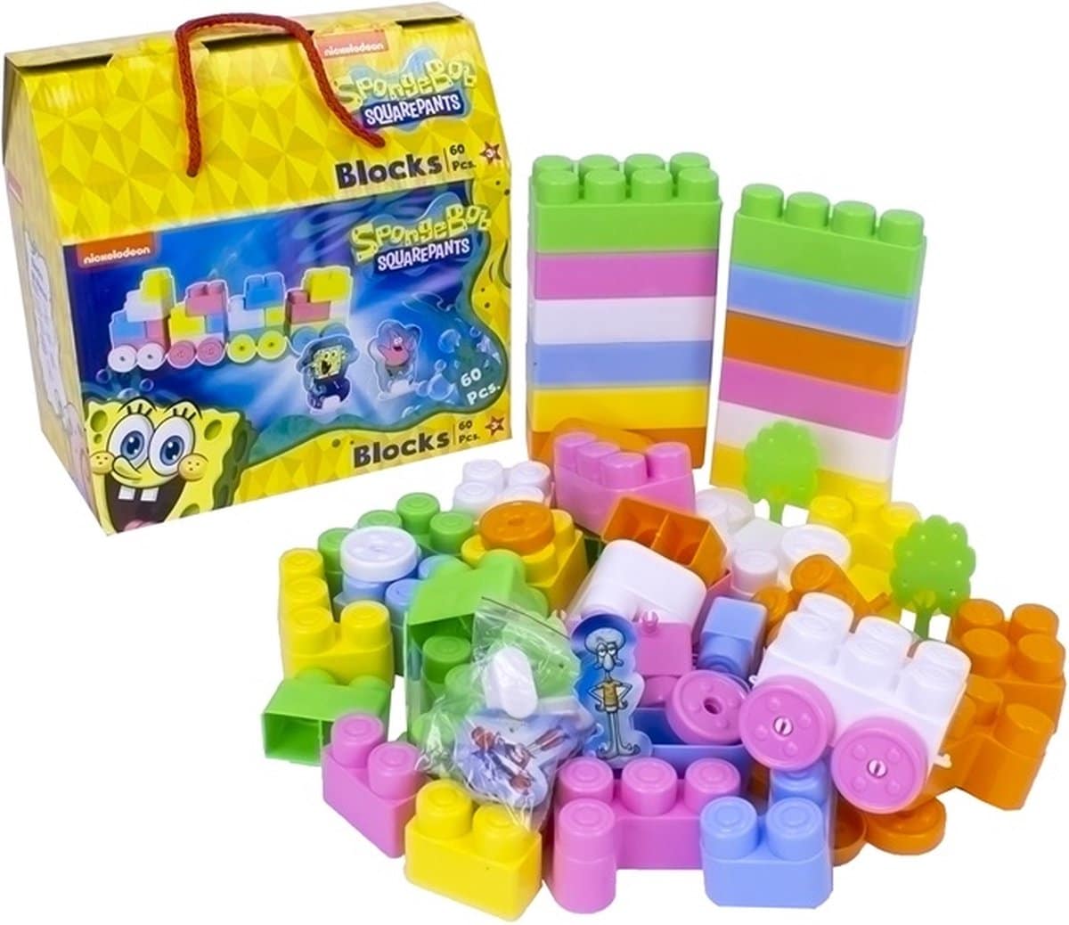 Jonotoys Spongebob SquarePants 60 mattoncini