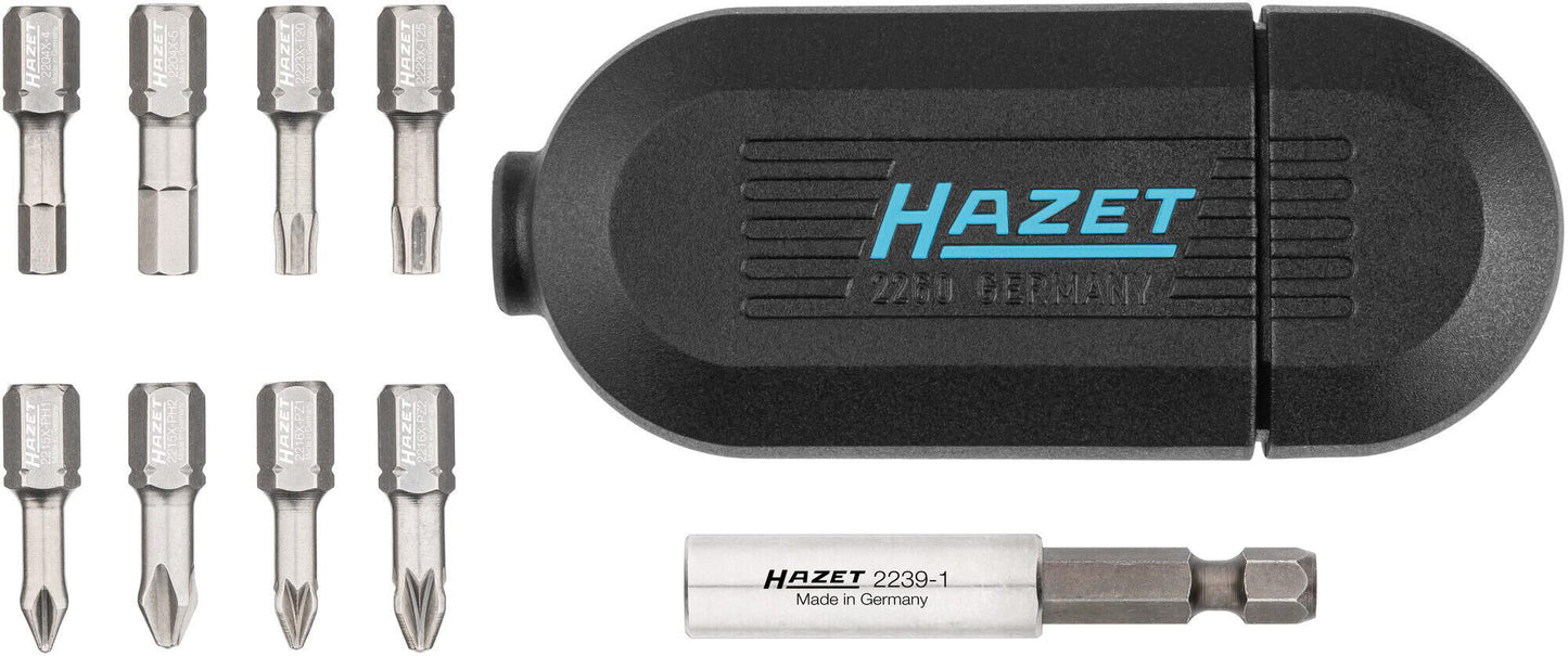 Juntos de bits hazet de acero inoxidable M. Soporte