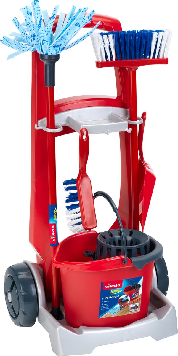 Theo Klein Vileda Toy Cleaning Cart