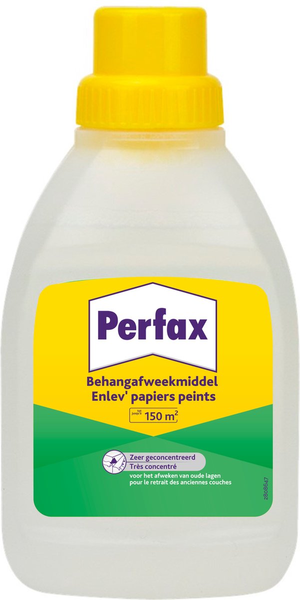 Perfax behangafweek 500ml | behang afweek afweekmiddel verwijderaar| tot 100m behang verwijderaar
