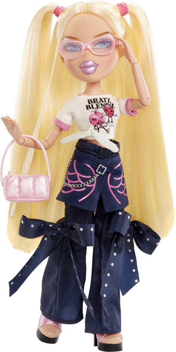Bratz, bambola alla moda in stile Bratz con t-shirt personalizzabile per te e accessori