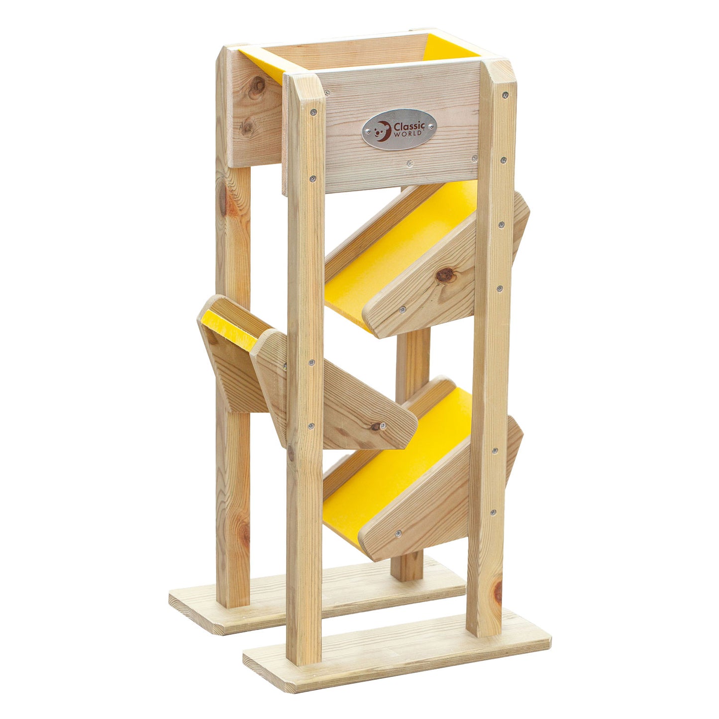 Classic World World World Wooden Sand Slide