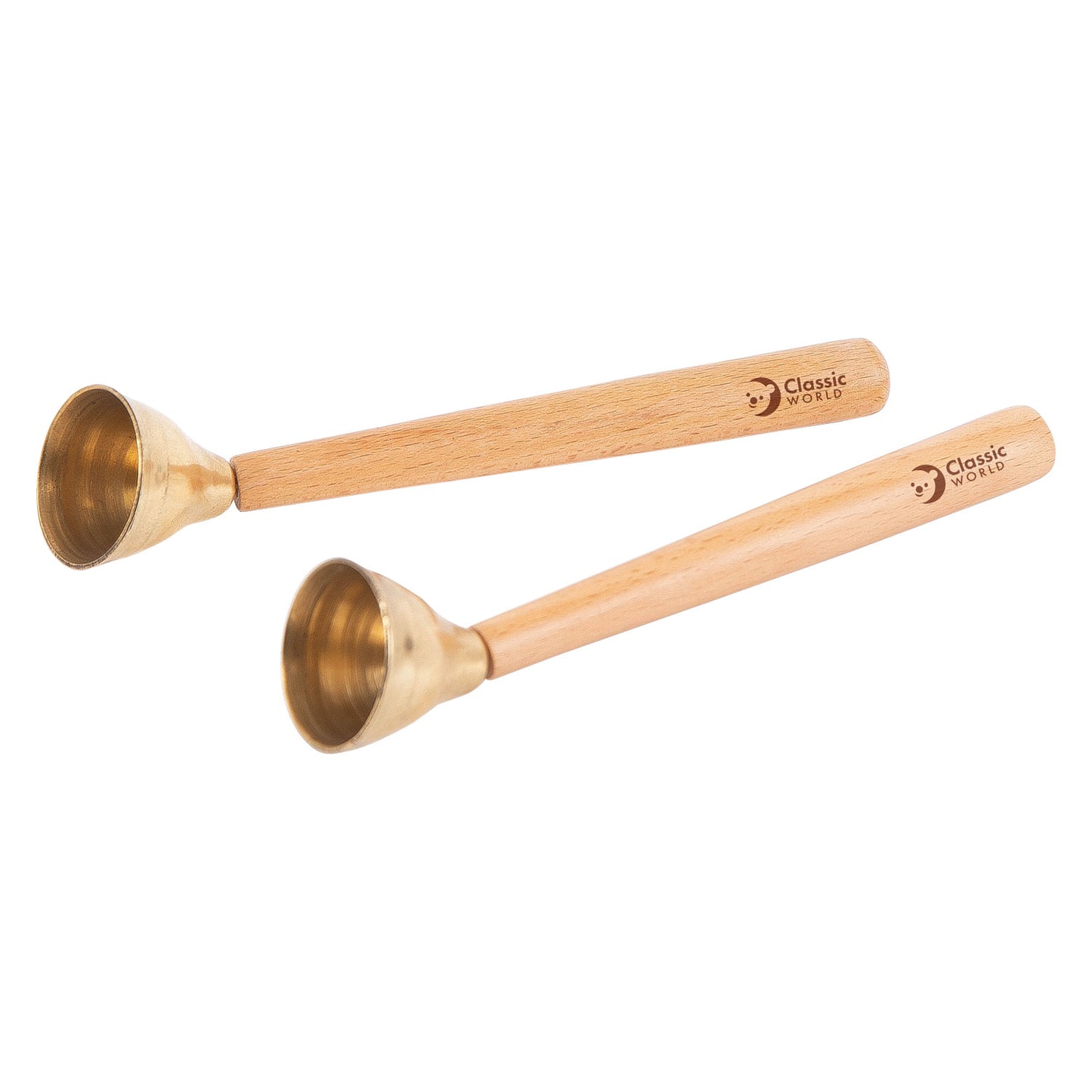 Classic World World Wooden Handbel, 2 °.