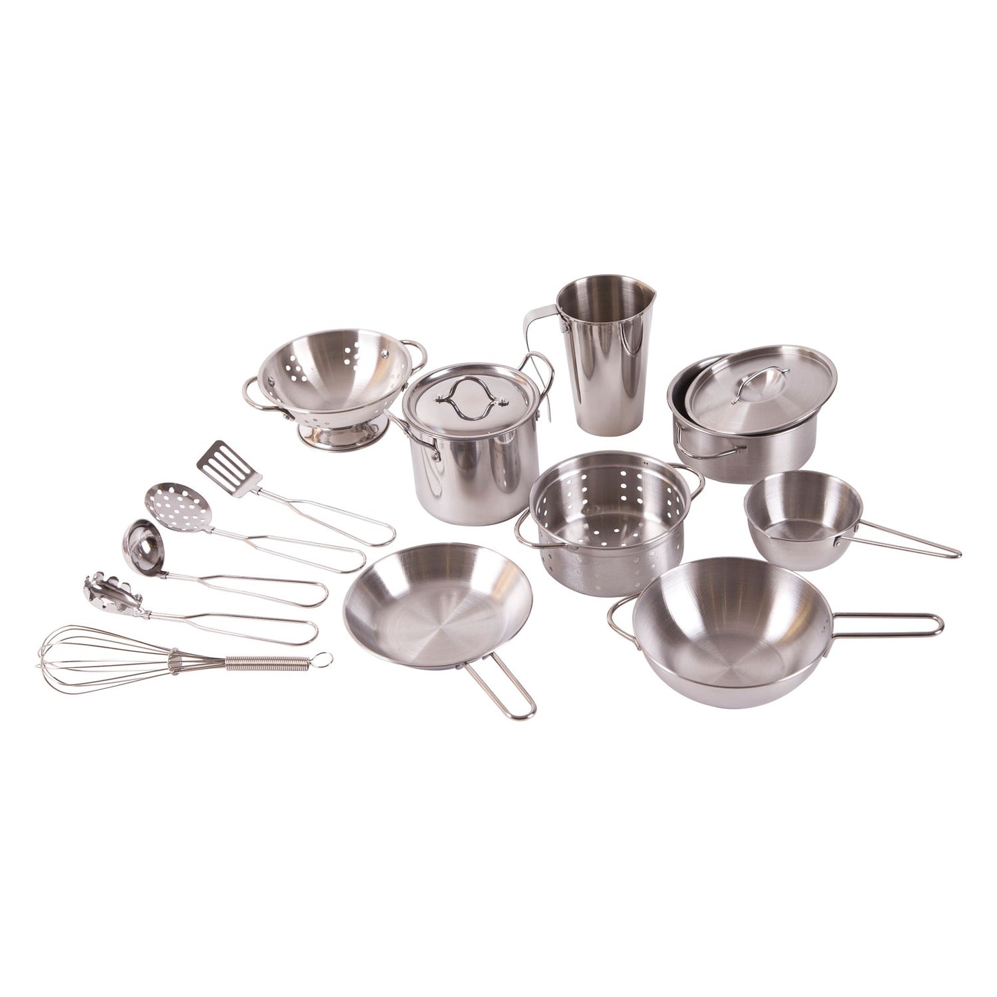 Set di padelle in acciaio inossidabile World Classic World, 15dlg.