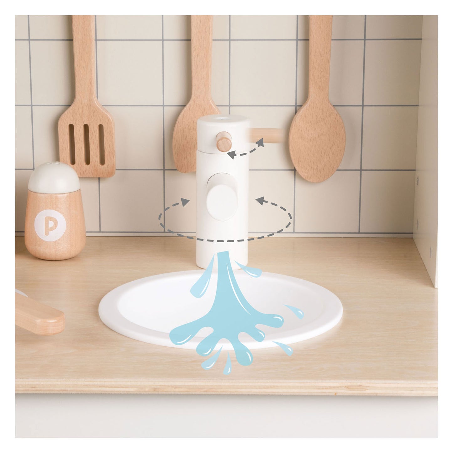 Classic World Wooden Chef's Speelkeuken, 11dlg.