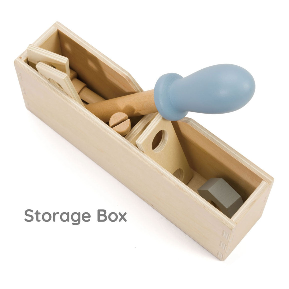 Classic World World Wooden Toolbox Modern, 27dlg.