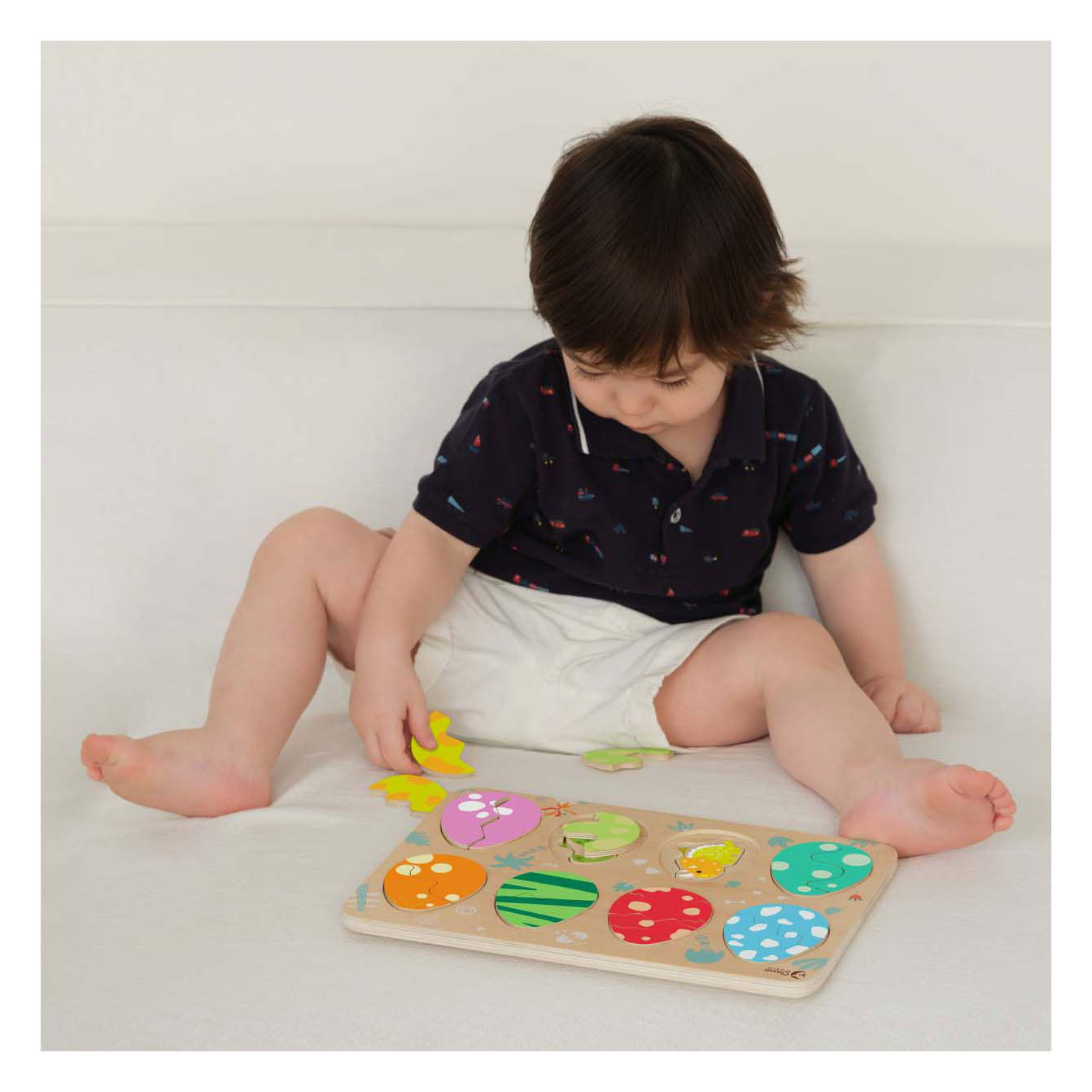 Classic World Wood Insert Puzzle Dinosaurus, 25 °.