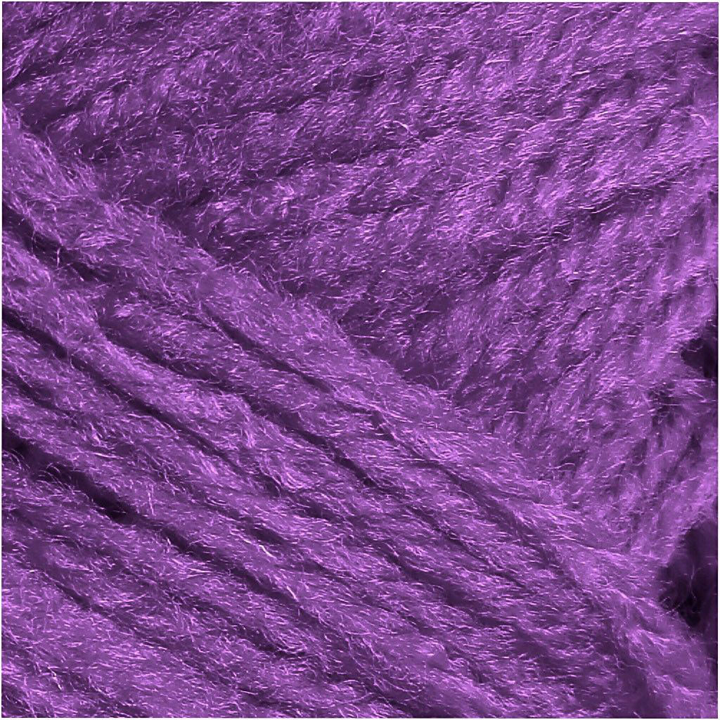 Filato acrilico Neon - Viola, 50gr
