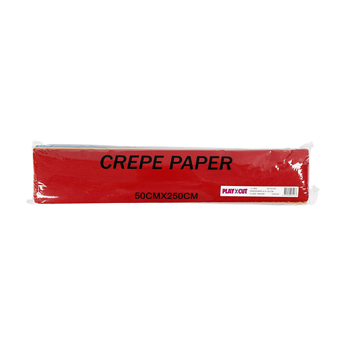 Papel crep - colores básicos, 15º.
