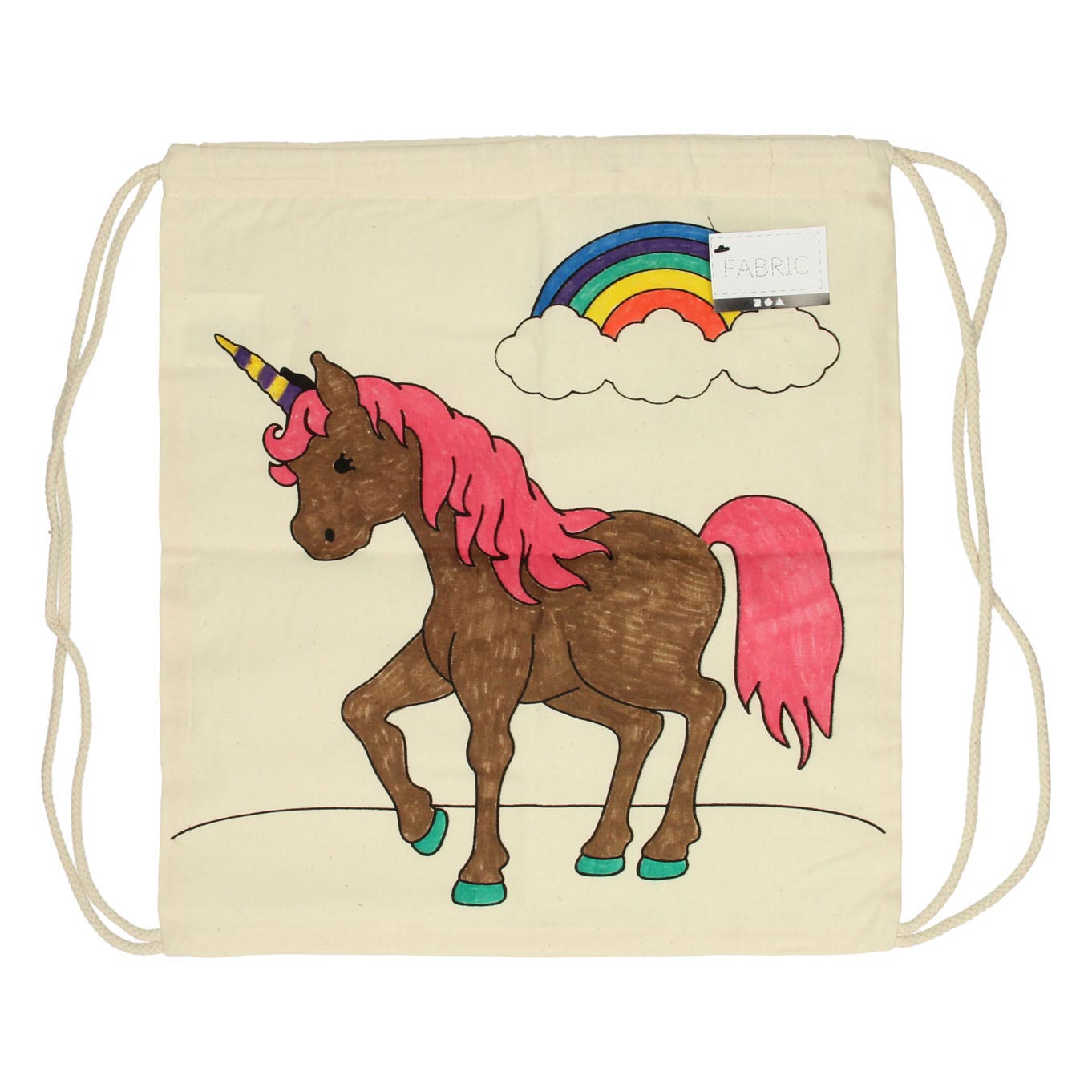 Creative Company - Creative Company - Gym Bag Unicorn 37x40 cm