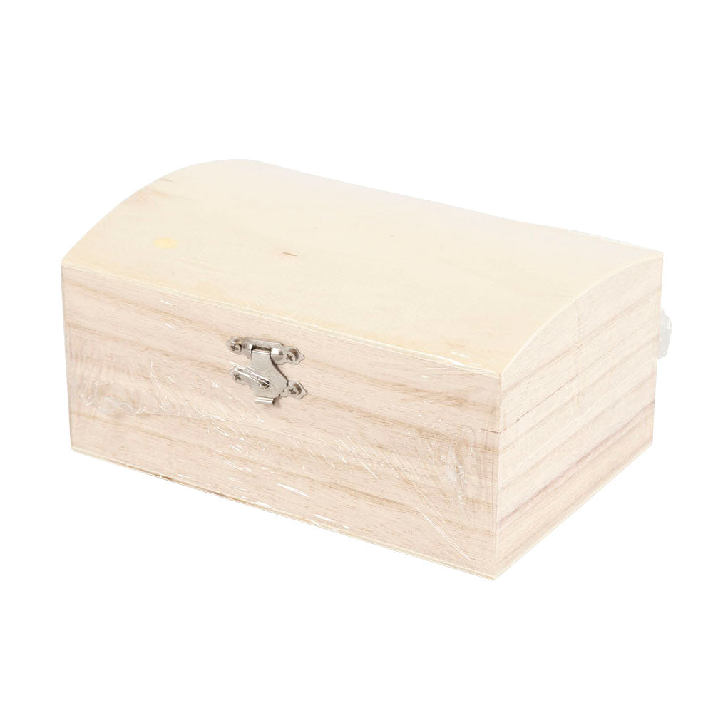 Cofre del tesoro de madera