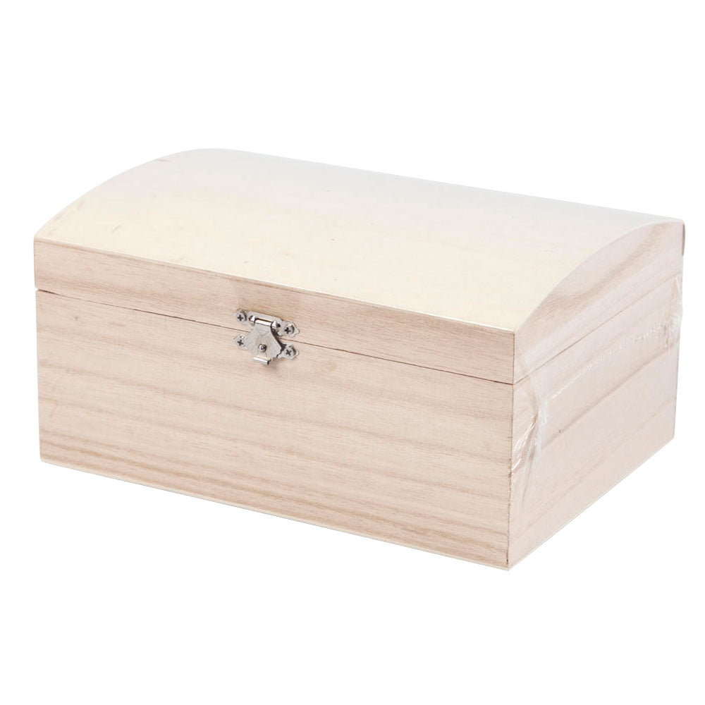 Cassa del tesoro in legno grande