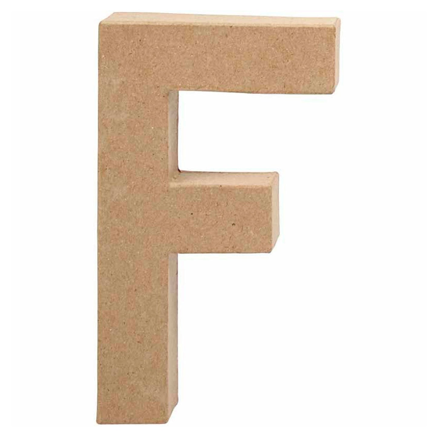 Letter Papes -Maché - F, 20,5 cm