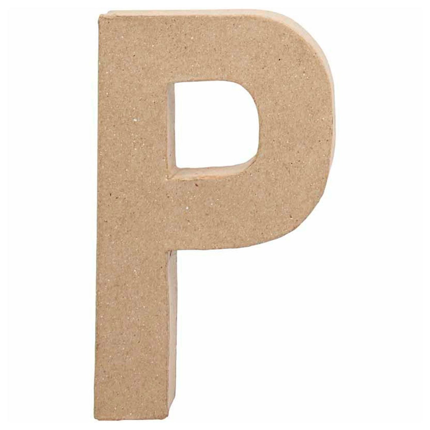 Letter Papier -Maché - P, 20,5 cm