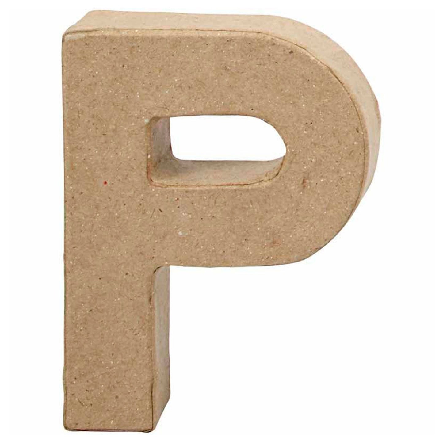 Letter Papers -Maché - P, 10 cm