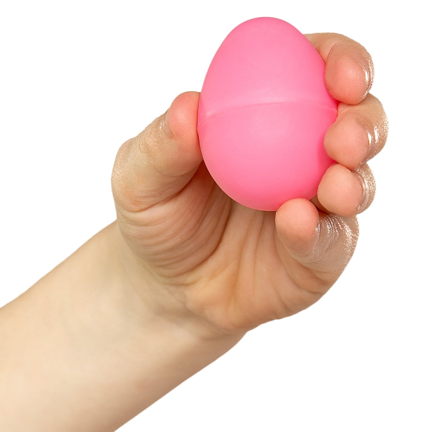 Plastic eggs colored, 24st.