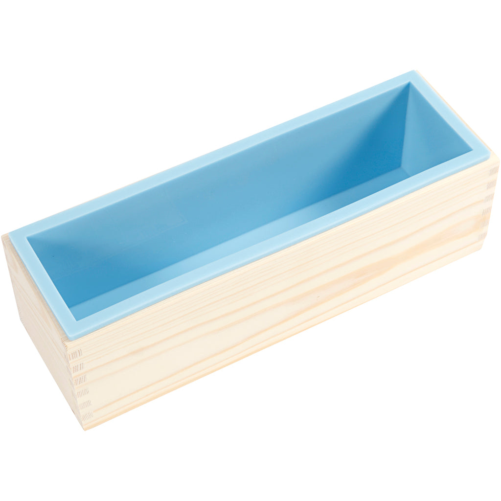 Forma de silicona de Creativ Company en una caja de madera, 1500ml