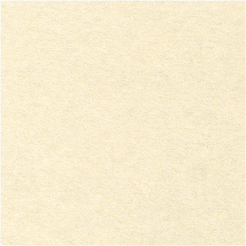 Hobby felt off-white A4, 10 sheets