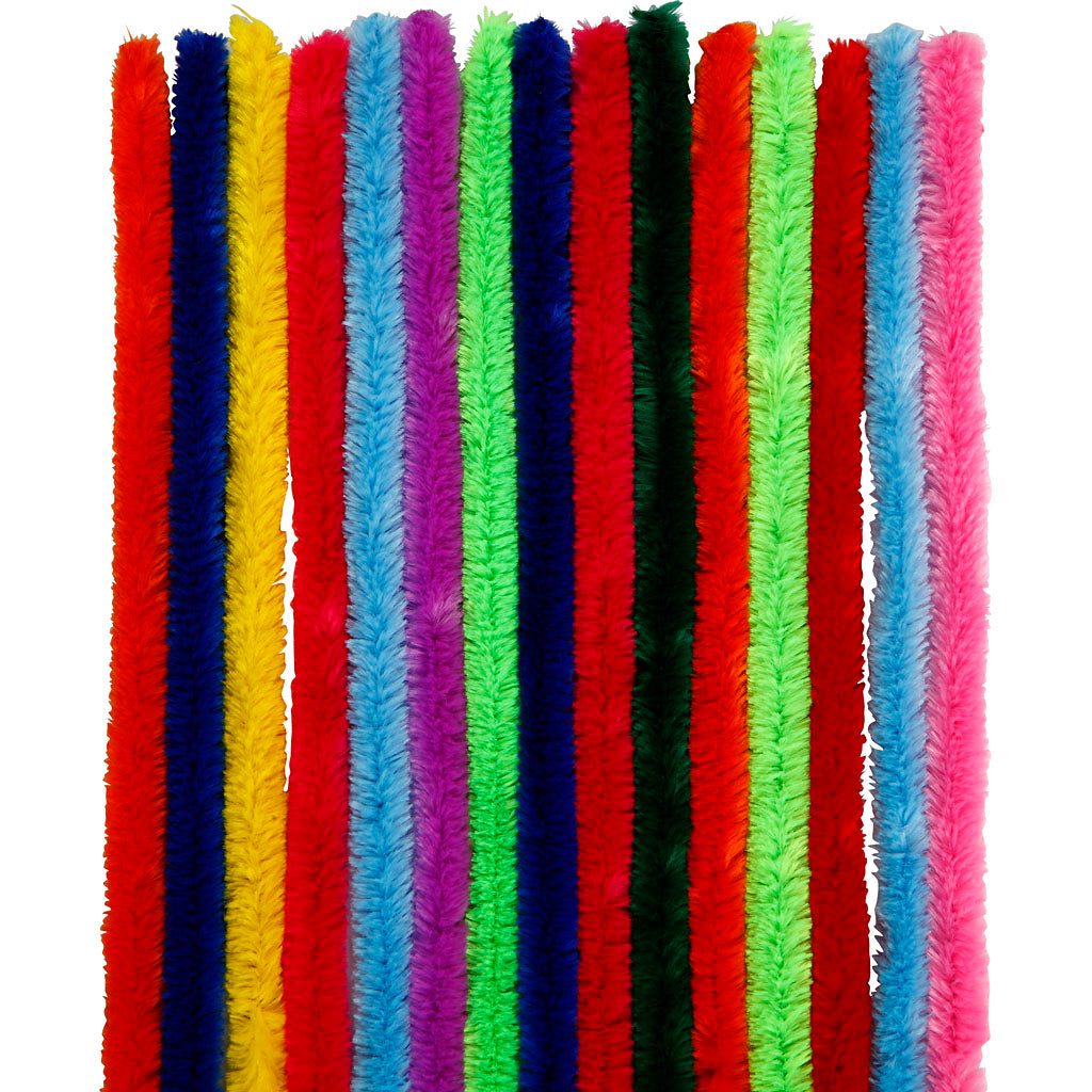 CHENILLE FILO COLORE 30CM, 15 °.