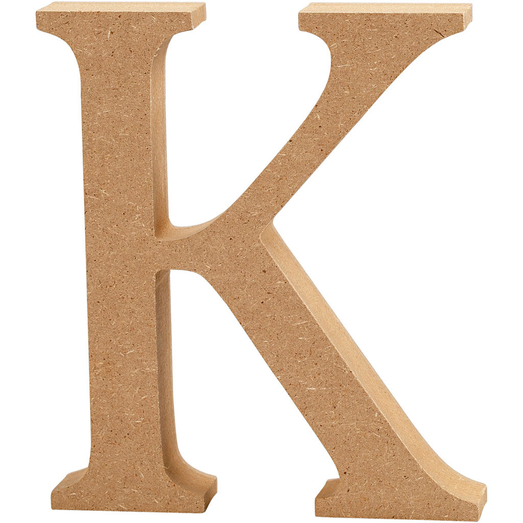 Creative Company Letter K MDF 13CM, 1 °.