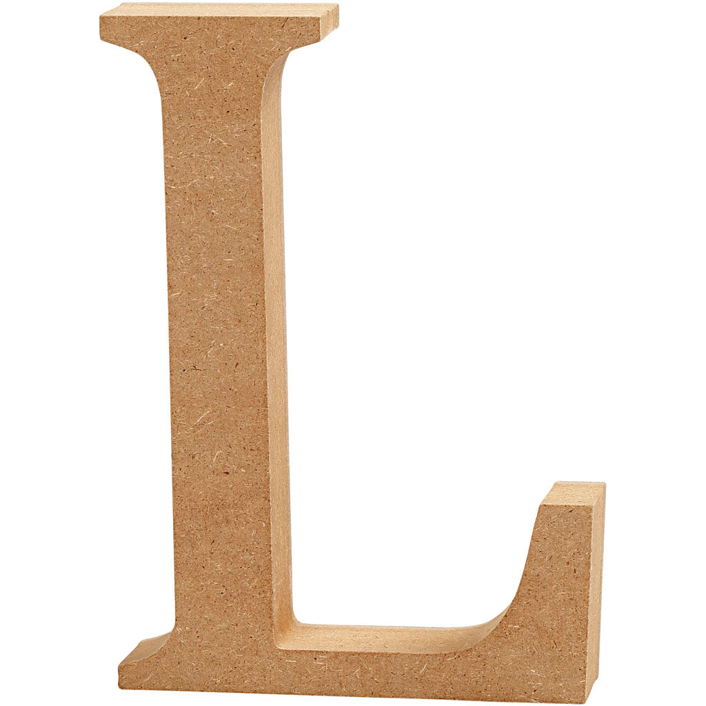 Creative Company Letter L MDF 13CM, 1 °.