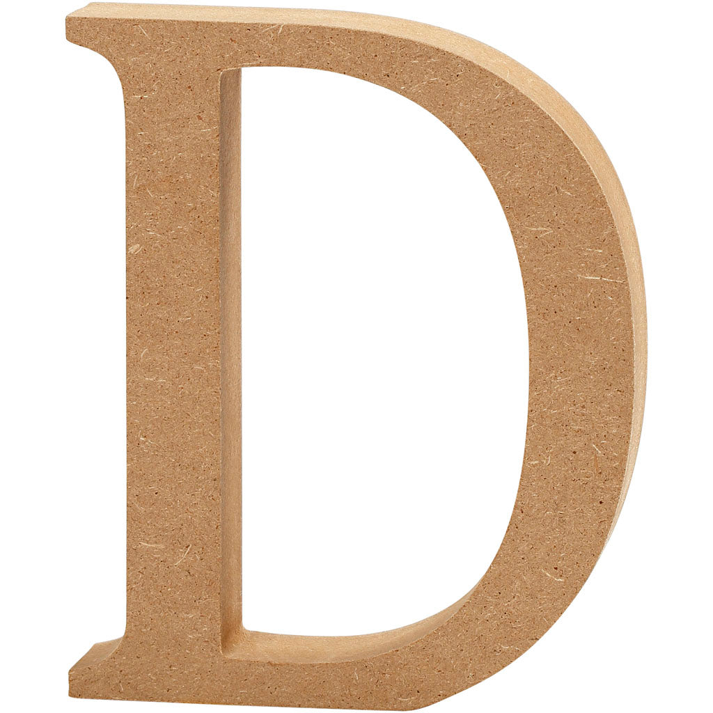 Creative Company Letter D MDF 8CM, 1 °.