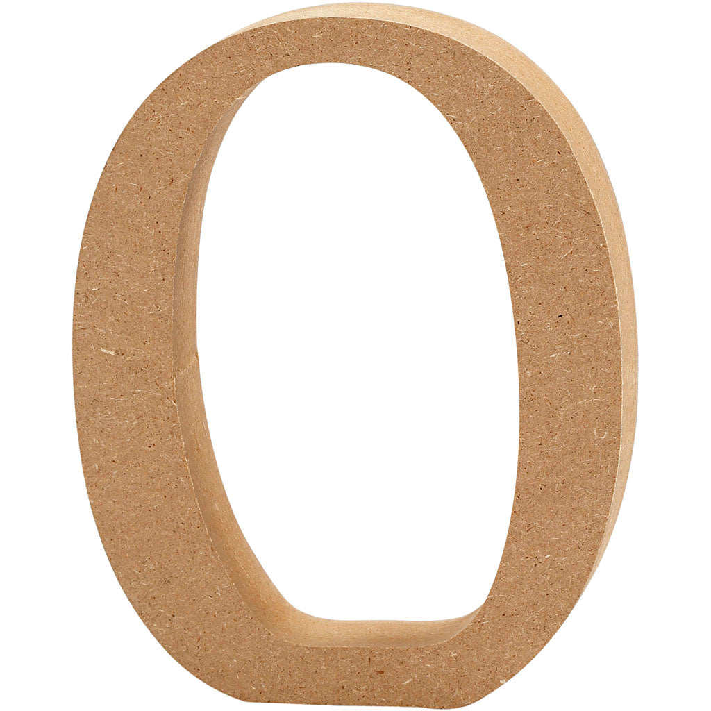Creative Company Letter O MDF 8CM, 1 °.