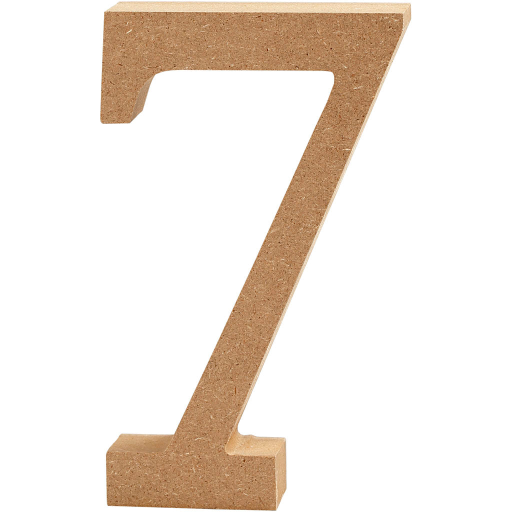 Creativ Company Número 7 MDF 8cm, 1st.