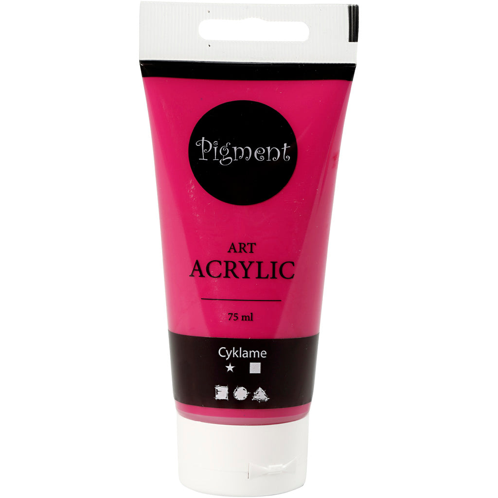 Creative Company Pigment Art Art Acrilic Paint Cyklame, 75ml