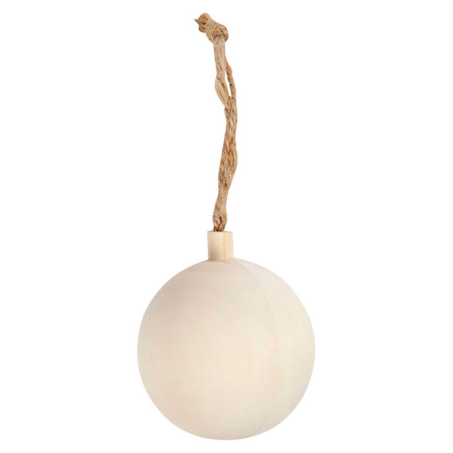 Wood a ciondolo in gamba di Natale, 5,5 cm