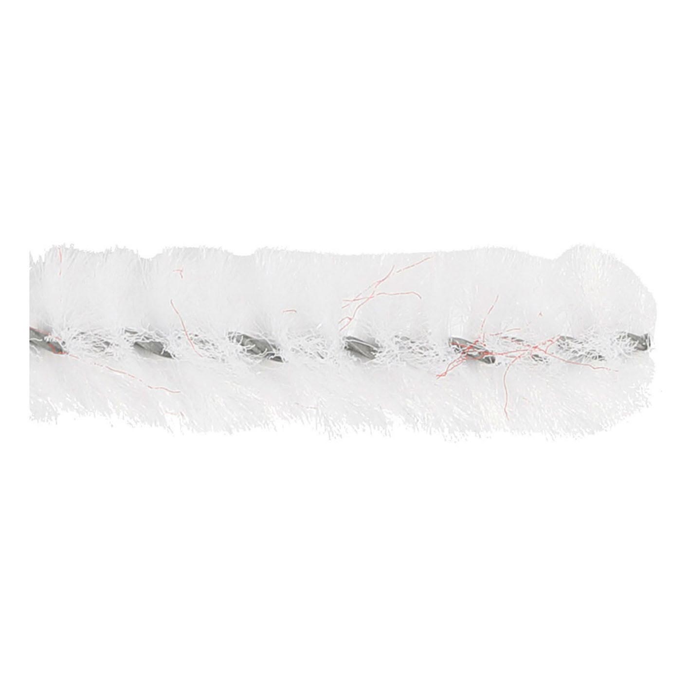Chenille White 30 cm, 50 °.