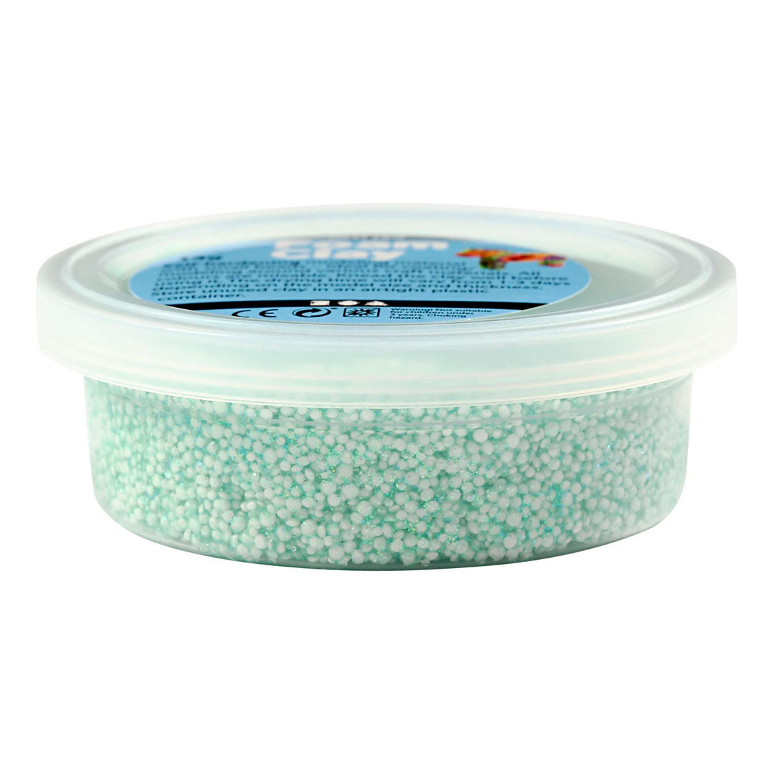 Colores de espuma de arcilla pastel brillo, 6x14gr.