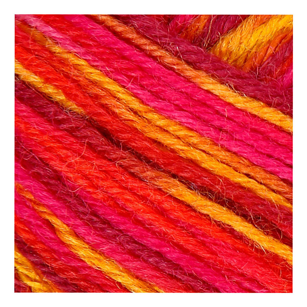 Creative Company Sock Yarn Red Orange, 200 cm