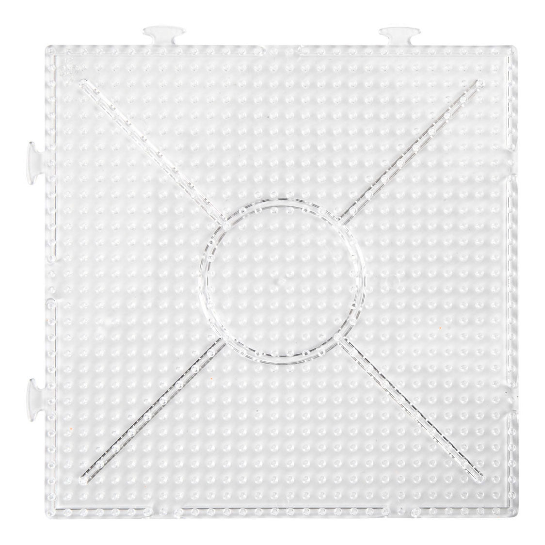 Creativ Company Photo Pears Subplate Clear Square 15x15cm, 2st.