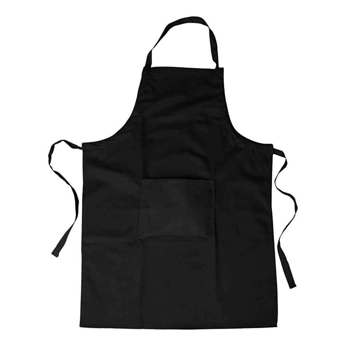Creative Company Cotton Apron Black With Box, 89x66cm