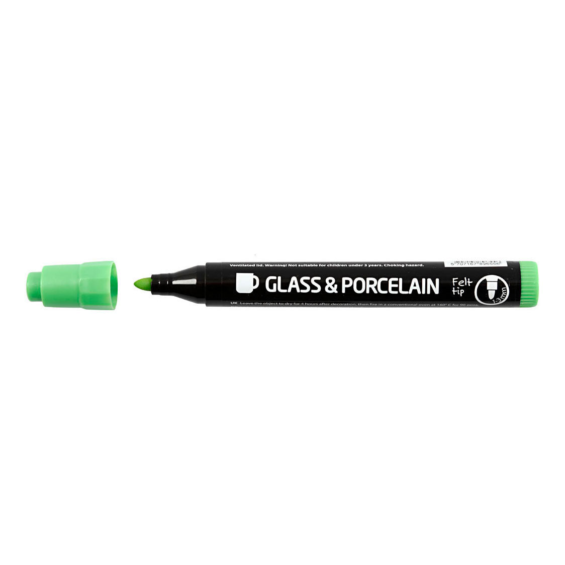 Creative Company Glasen Porcelain afferma Extra Colours, 6st.