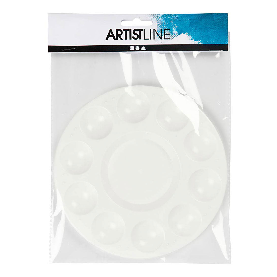 Creative Company Paint Palette White, 17 cm