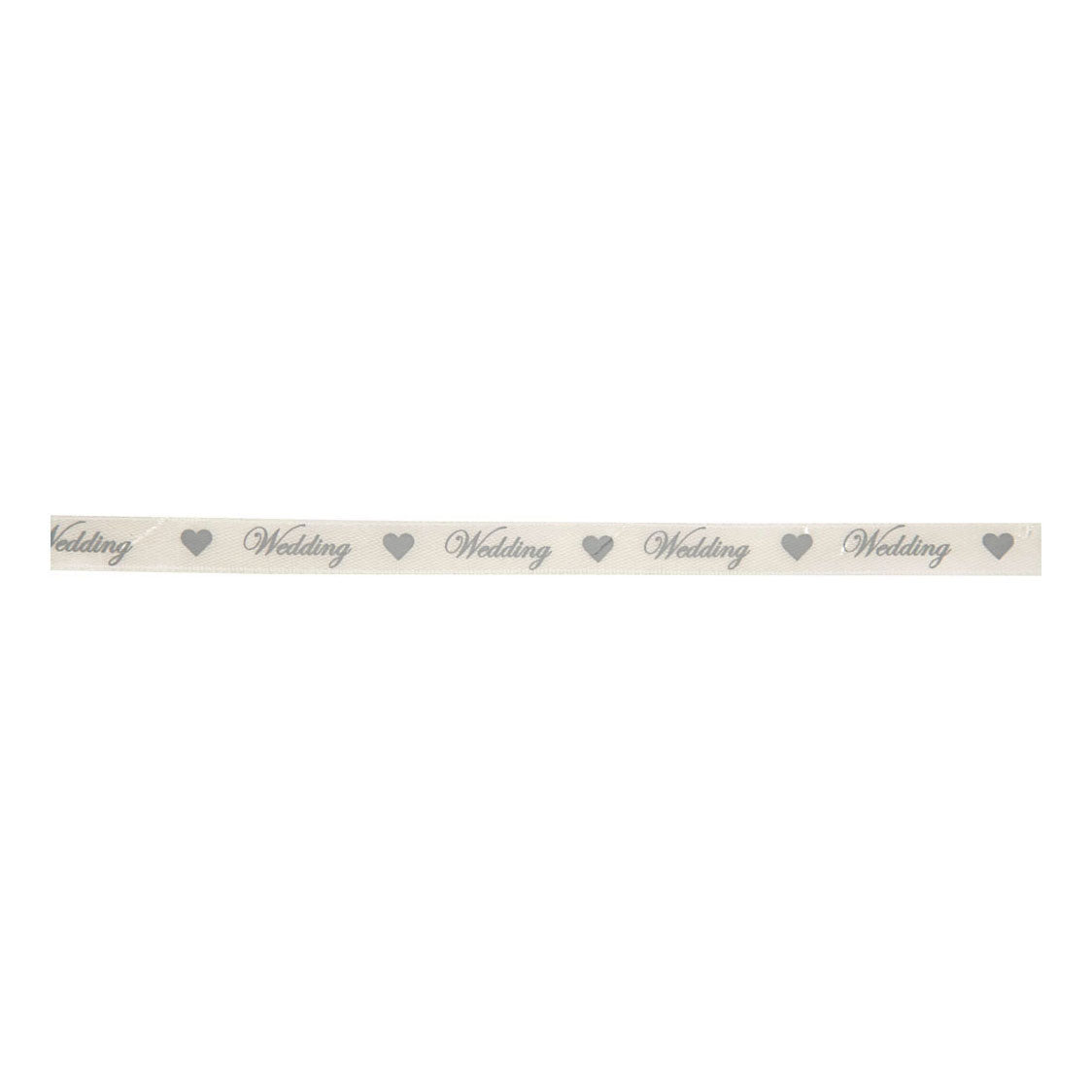 Creativ Company Satin Ribbon Off-White, 10m