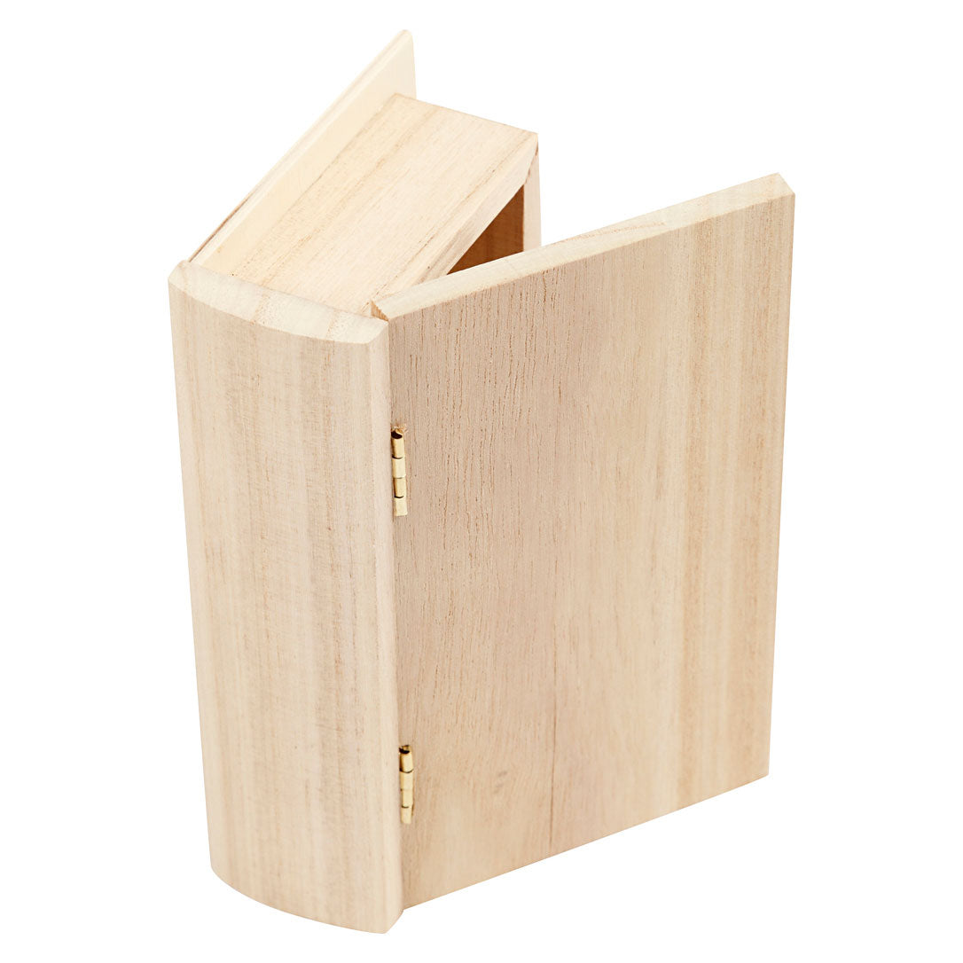 Caja de libros de madera de Creativ Company, 14x9x4cm