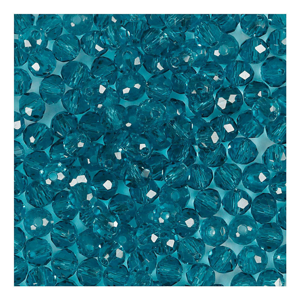 Creative Company Facet Beading Turquoise, 45th.