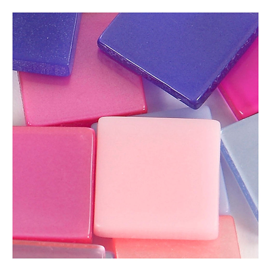Creativ company mini mosaico morado 10x10mm, 25 gramos