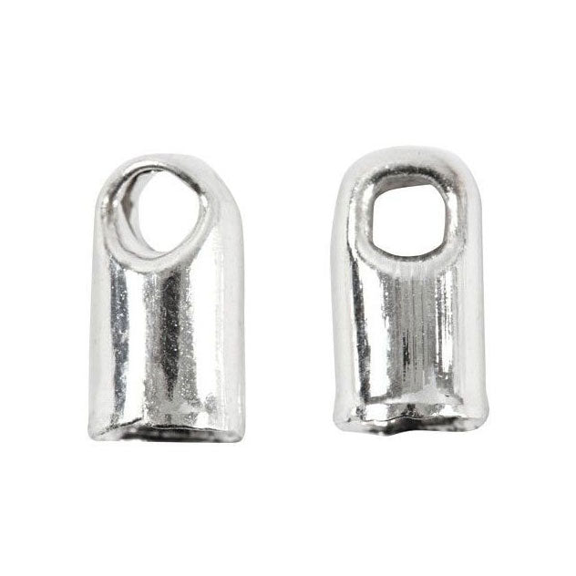 Creative Company End Cap Silverd, 10st.